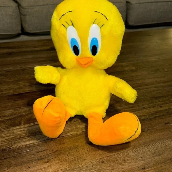 24K 1993 Looney Tunes Warner Bros Tweety Bird VTG Stuffed Animal plush item1531 - Picture 1 of 12